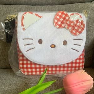Loungefly Hello Kitty Gingham Crossbody NWT